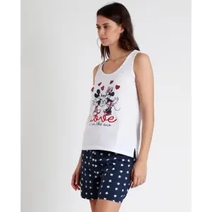 Pijama sem mangas mulher Disney Love is in the Air image-2
