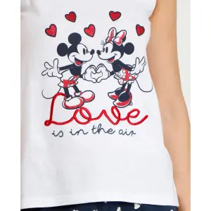 Pijama sem mangas mulher Disney Love is in the Air image-4