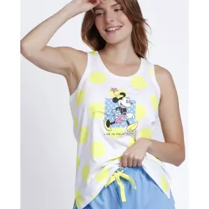 Pijama sem mangas mulher Disney Dots image-2