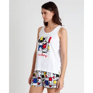 Pijama sem mangas mulher Disney Mickey Mondrian image-2