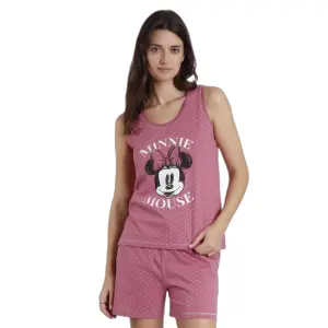 Pijama sem mangas mulher Disney Dots & Sketches image-1