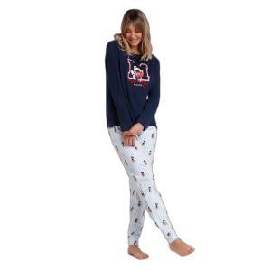 Damen Langarm-Pyjama Disney Mickey New York image-0