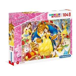 Puzzle of 104 pieces max Disney Princess image-0
