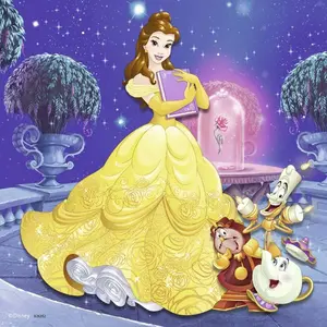 Puzzle 3 x 49 pieces Disney Princess image-1