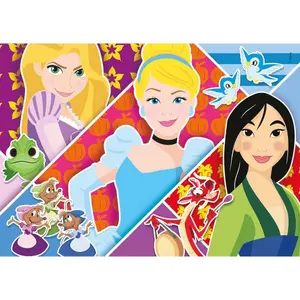 Puzzle 2 x 20 pièces Disney Princess image-1