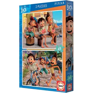 Puzzle 2 x 48 pieces Disney image-2