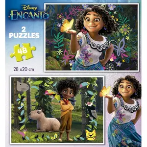 Puzzle 2 x 48 pieces Disney Encanto image-1