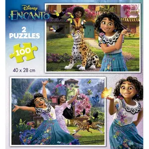 Puzzle 2 x 100 pieces Disney Encanto image-1