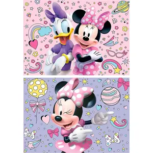 Set of 96 double jigsaw puzzles Disney Minnie image-1
