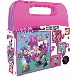 12-16-20-25 piece progressive puzzle Disney Minnie image-0