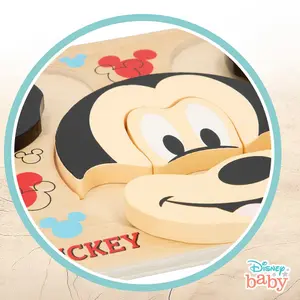 6-piece wooden lace puzzles Disney Mickey image-1