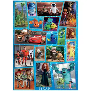 100 piece wooden puzzle Disney Mundo image-1