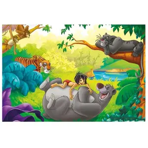 Puzzle 2 x 50 pieces wooden friends Disney image-2