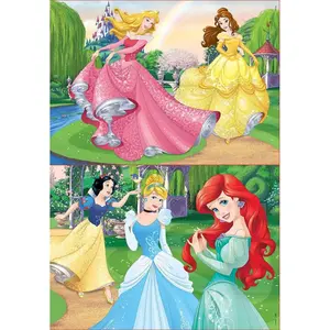 Puzzle 2 x 20 pièces Disney Princess image-1