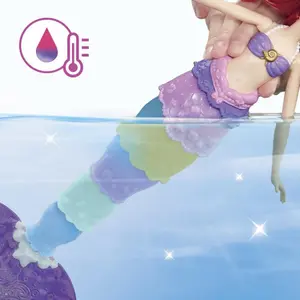Ariel doll with rainbow tail Disney Princess image-3
