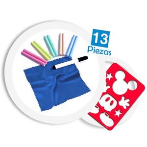 Pizarra de tiza y rotulador de doble cara Disney Mickey image-3