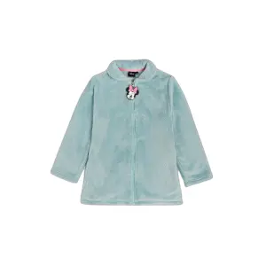 Warm long-sleeved dressing gown for girls Disney All Over Minnie image-0