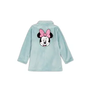 Warm long-sleeved dressing gown for girls Disney All Over Minnie image-1
