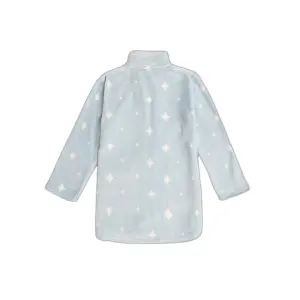 Warm long-sleeved dressing gown for girls Disney Ohana image-1
