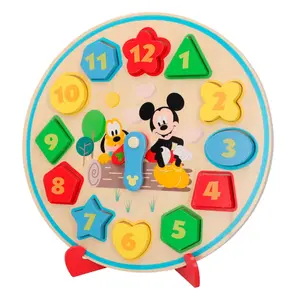 Wooden lace clock Disney Eco 30 cm image-2