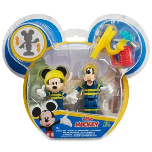 Assorted articulated figures Disney Mickey (x2) image-0