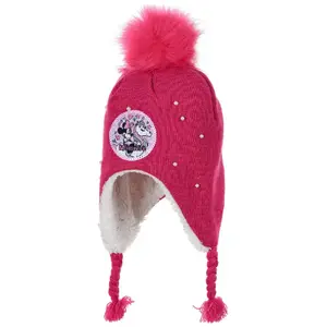 Peruvian wool and fleece hat for children Disney image-0