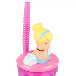 Stråglas med 3d-figur Disney Princesses image-3