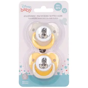 Set of 2 anatomical baby teats Disney Classic image-0