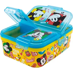 Children's multi-sandwich lunch box Disney Mickey image-0