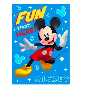 Παιδική fleece κουβέρτα Disney Mickey image-0
