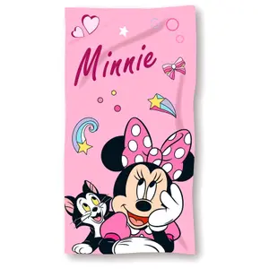 Girl's microfiber beach towel Disney Minnie image-0
