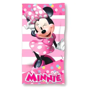 Girl's microfiber beach towel Disney Minnie image-0