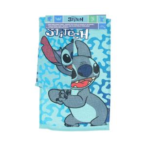 8435631345428-children-s-bath-towel-disney-stitch-blue-30x50-cm