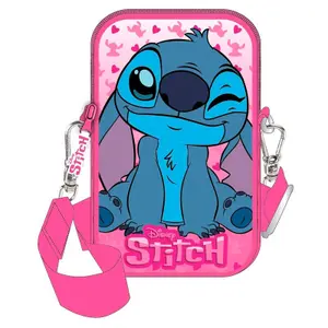 Children's smartphone pouch Disney Stitch image-0