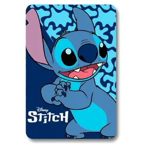 Children's fleece blanket Disney Stitch image-0