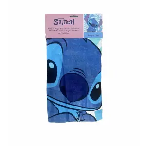 Children's cotton licensing beach towel Disney Stitch image-1