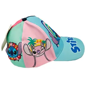 All-over printed kids' cap Disney Stitch image-2