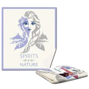 Velvet cover corail of superior quality Disney image-0