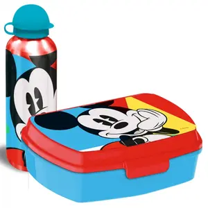 Lunch box + bottle set Disney image-1