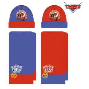 Beanie and scarf set Disney Cars image-0