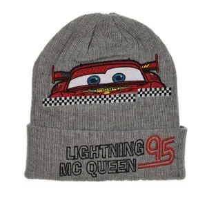 Woolen hat with baby embroidery Disney Cars image-2