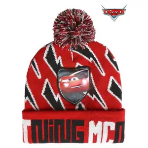 Woolen hat with lights Disney Cars image-0