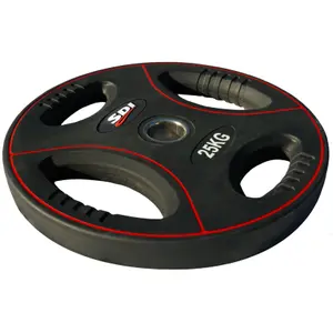Gewichtsscheibe mit Tpu-Griffen für intensive Nutzung Disportex image-1