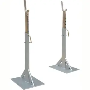 Soporte para barra de musculación Disportex (x2) image-1