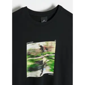 Printed Cotton T-Shirt Diverse Coalition SK8 07A image-2