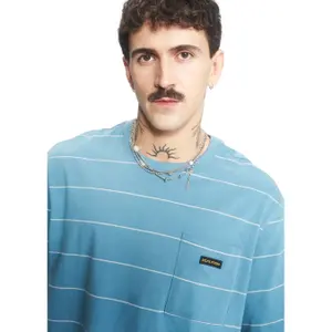 Striped Cotton T-Shirt Diverse Coalition SK8 06 image-3