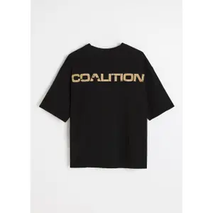 Oversized Cotton T-Shirt Diverse Coalition SK8 image-1