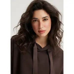 Sweatshirt à capuche en coton femme Diverse Tankio 262 image-3