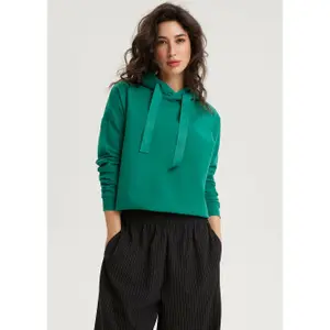 Sweatshirt à capuche en coton femme Diverse Tankio 262 image-1