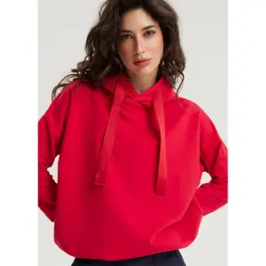 Sweatshirt à capuche en coton femme Diverse Tankio 262 image-2